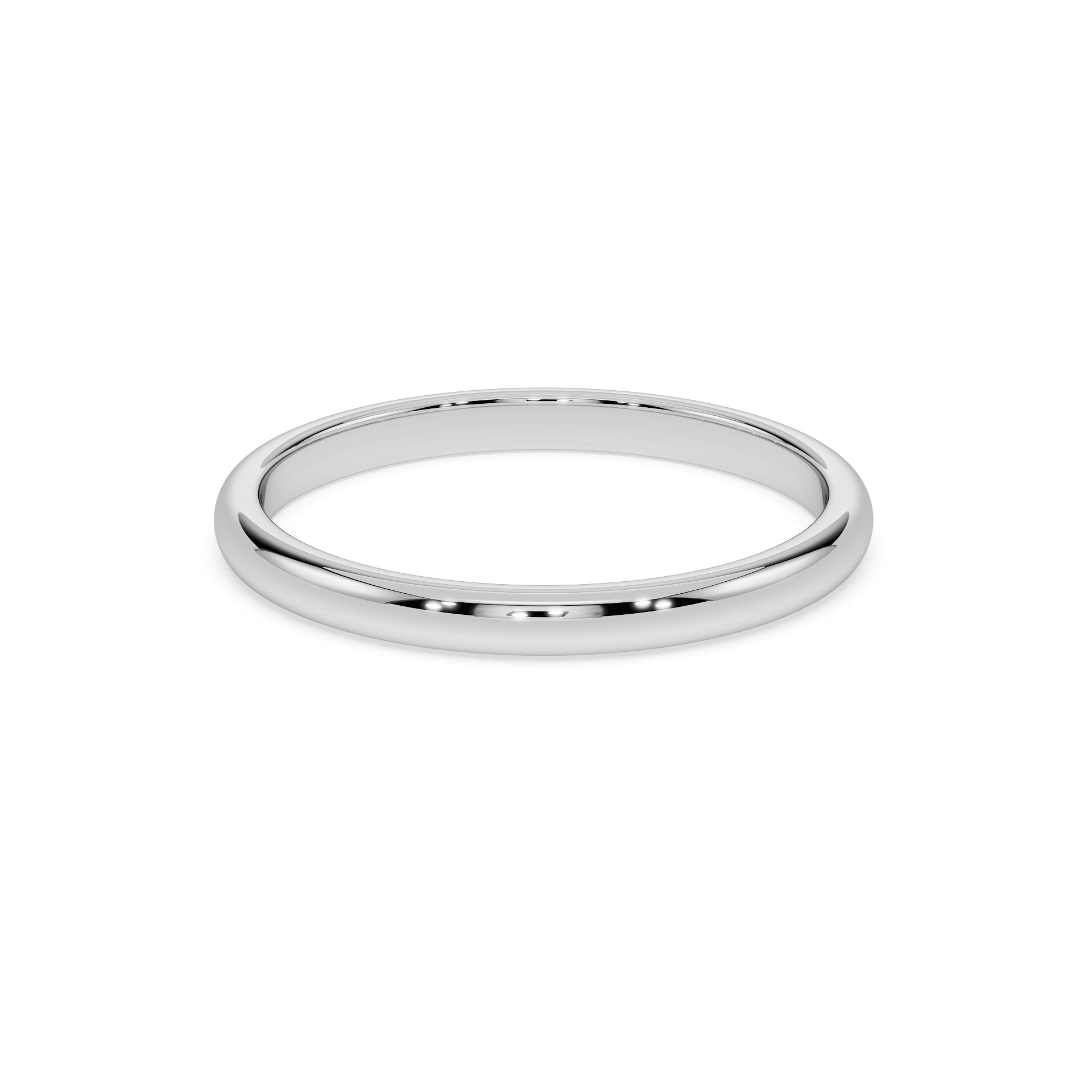 14K White gold