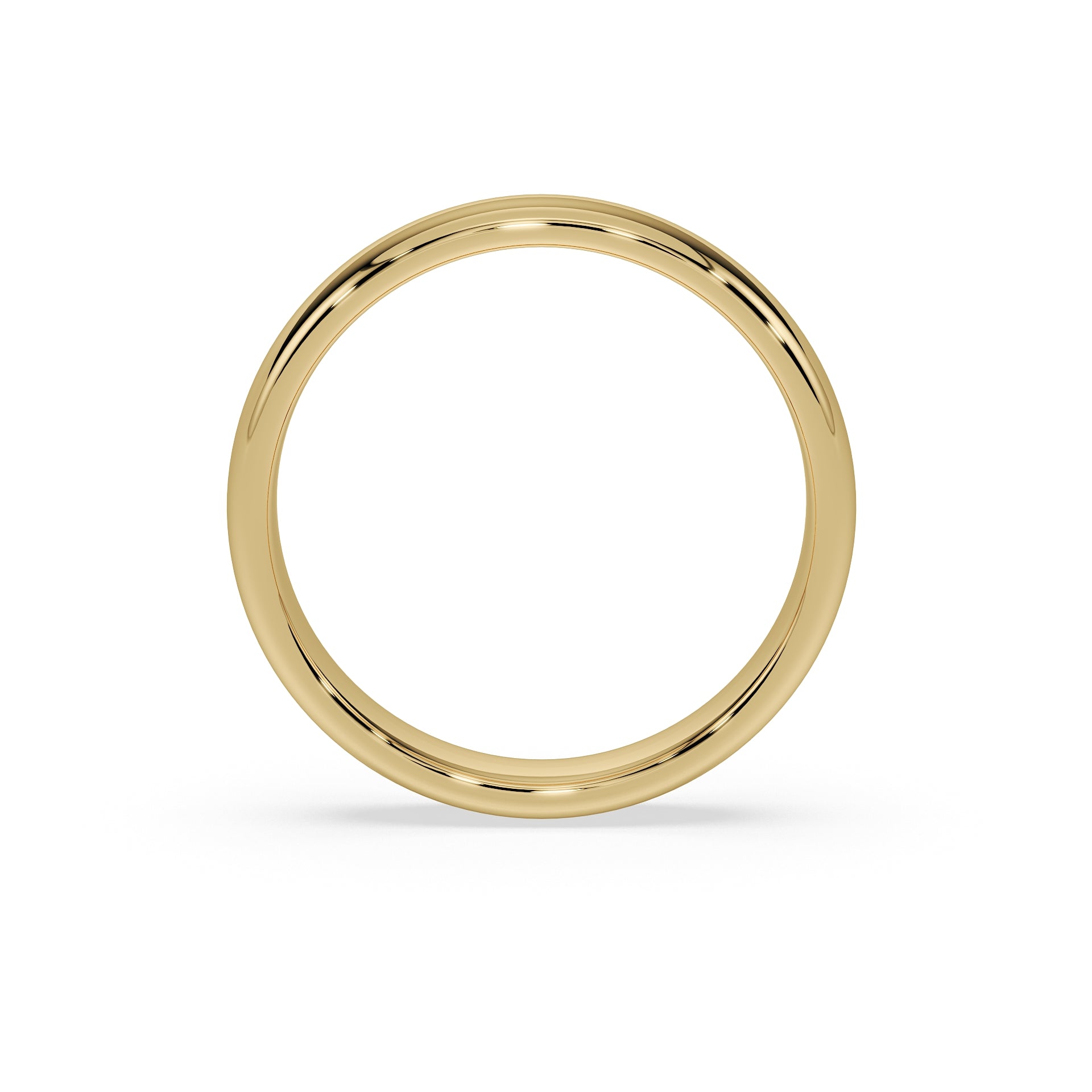 4mm Gold Wedding Band