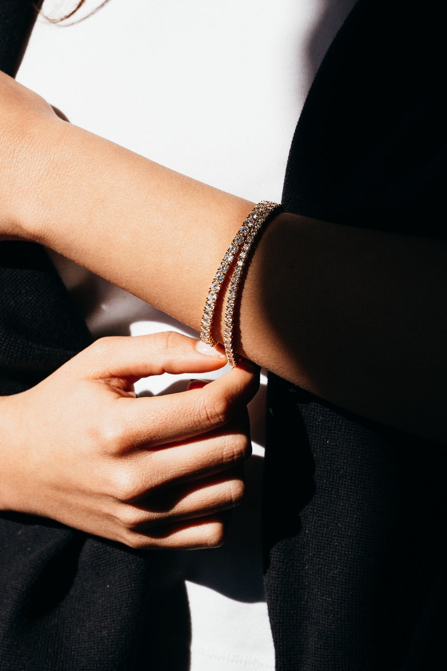 Luxury Pulsera de Tenis de Diamantes