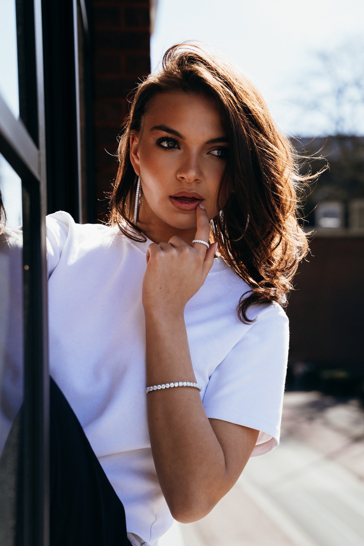 Luxury Pulsera de Tenis de Diamantes