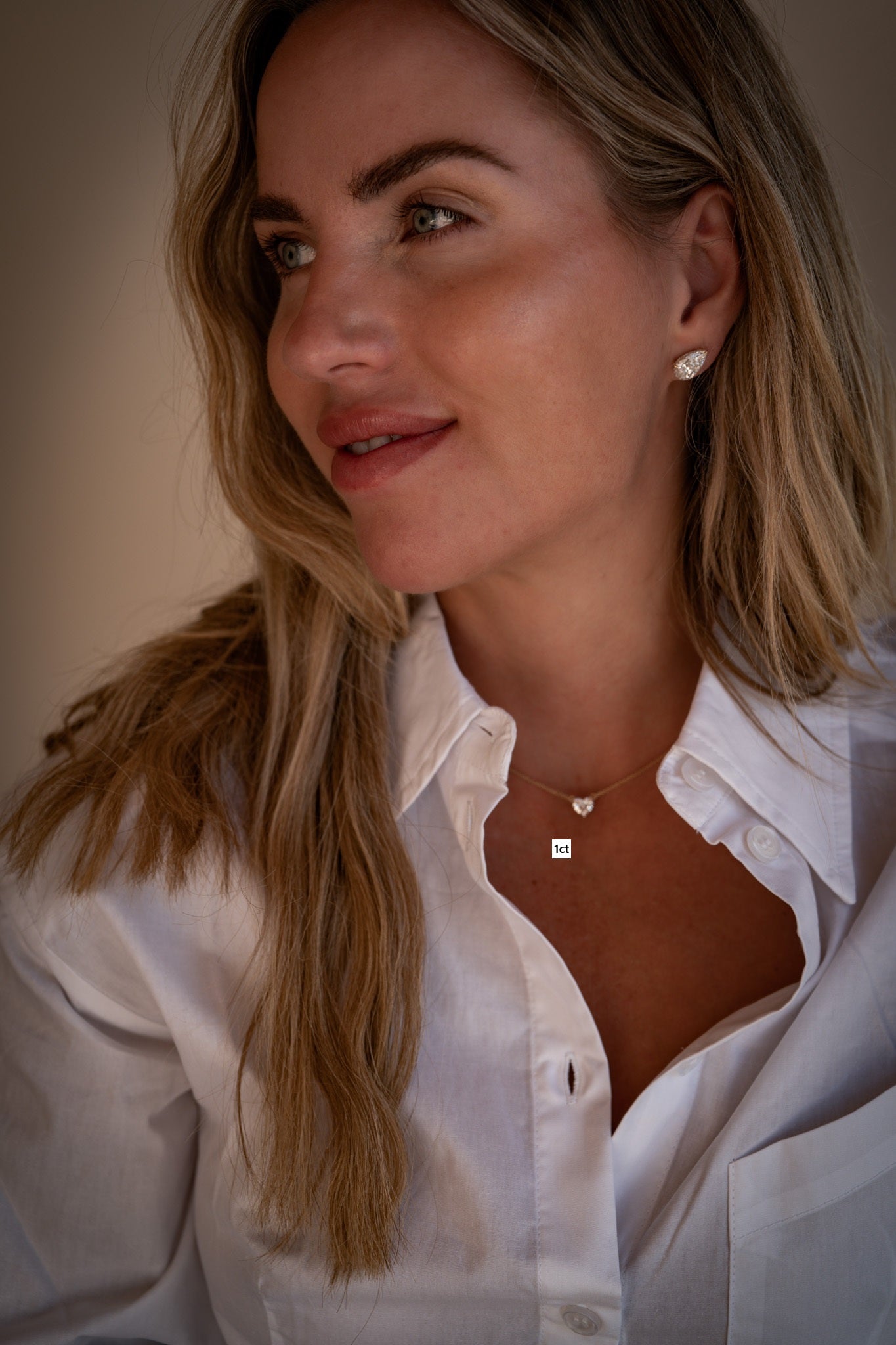 Heart Pendant - heart diamond necklace