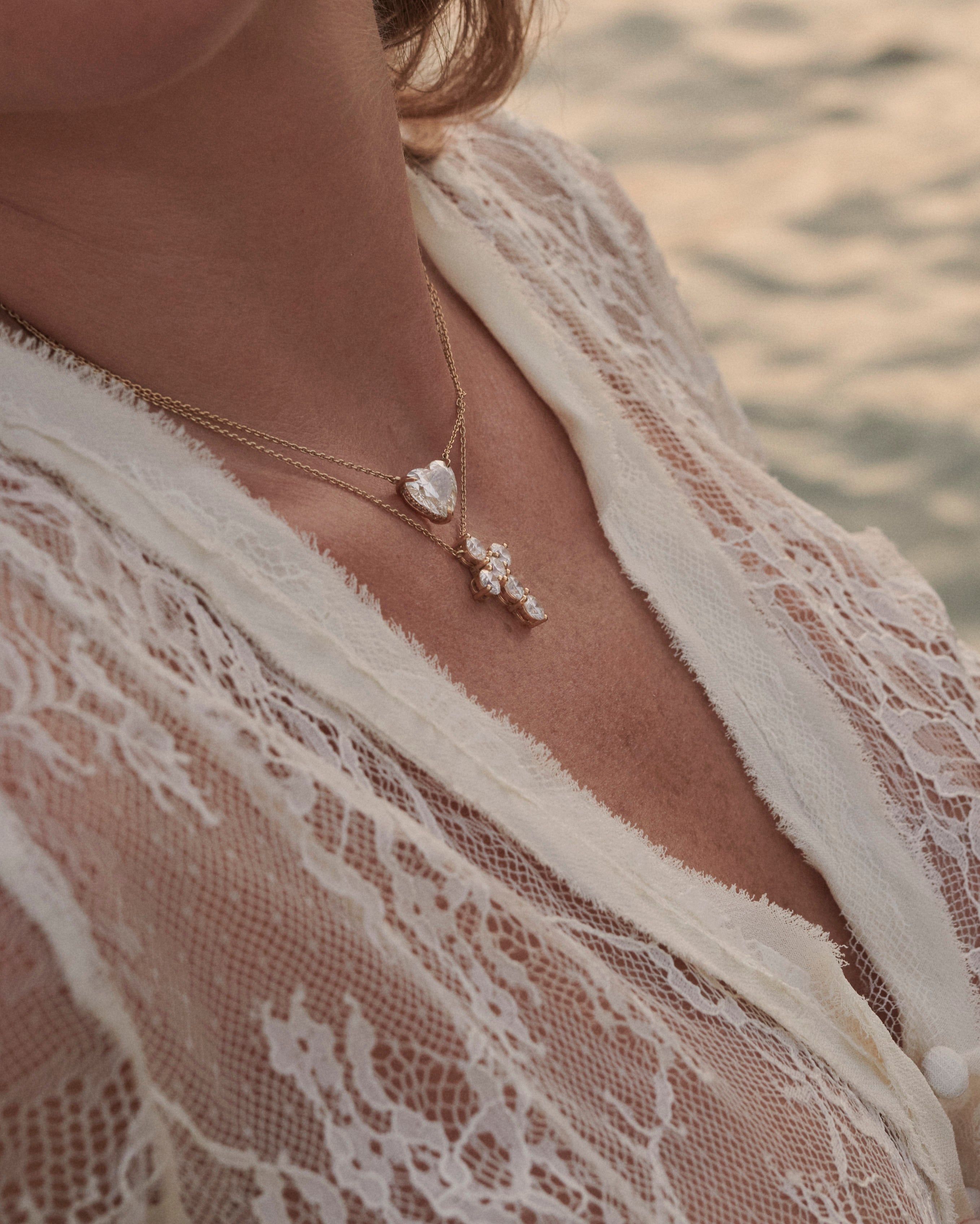 Diamond Cross Necklace