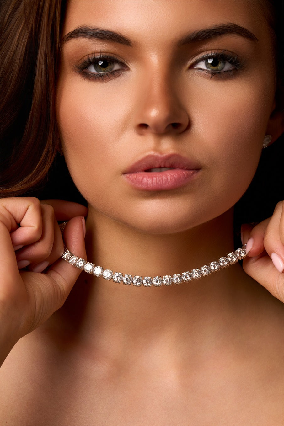 Anne’s Subtiele 11-Kleuren 52ct Diamanten Tennis Collier