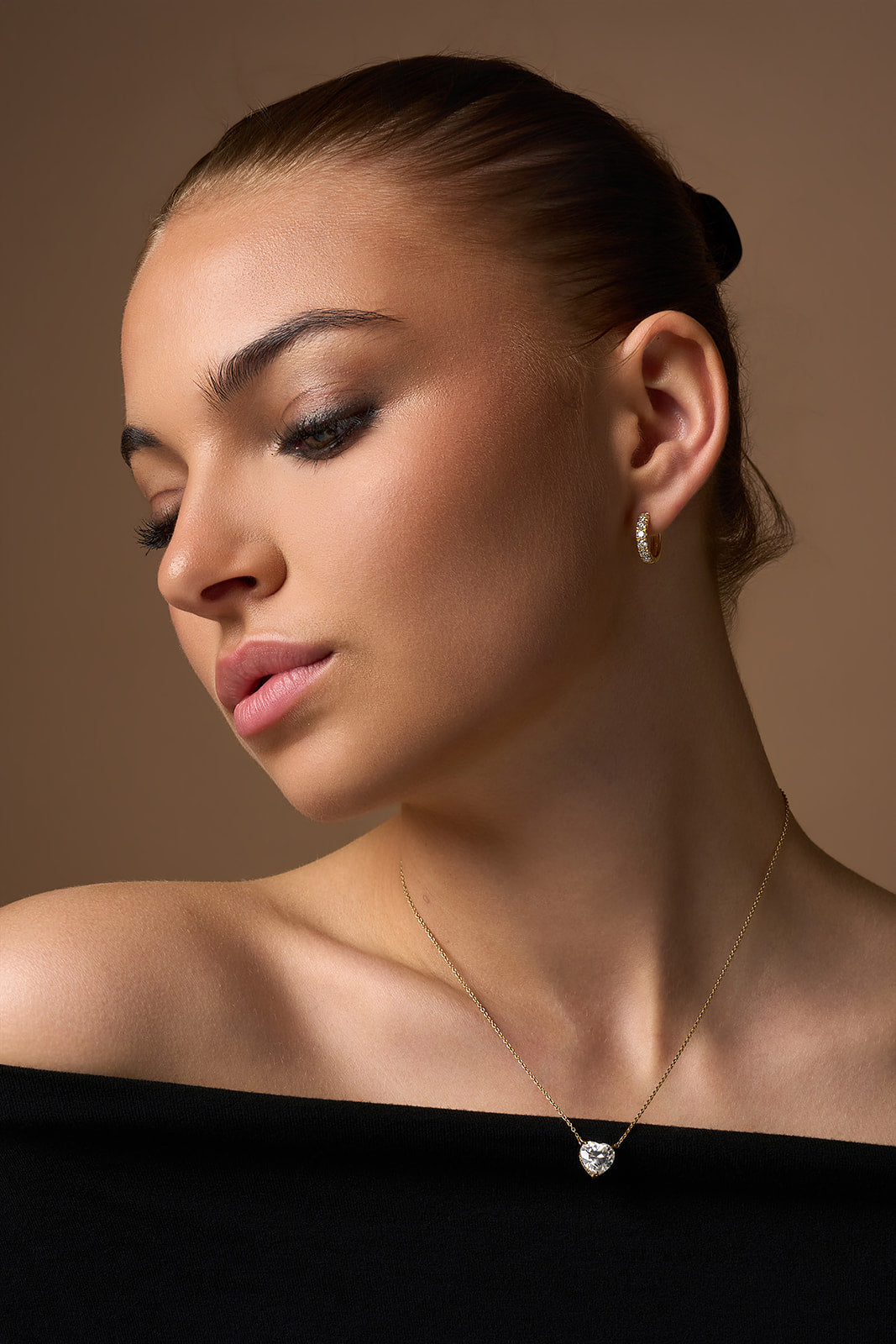 De Bold Mini Diamanten Hoops (10mm)