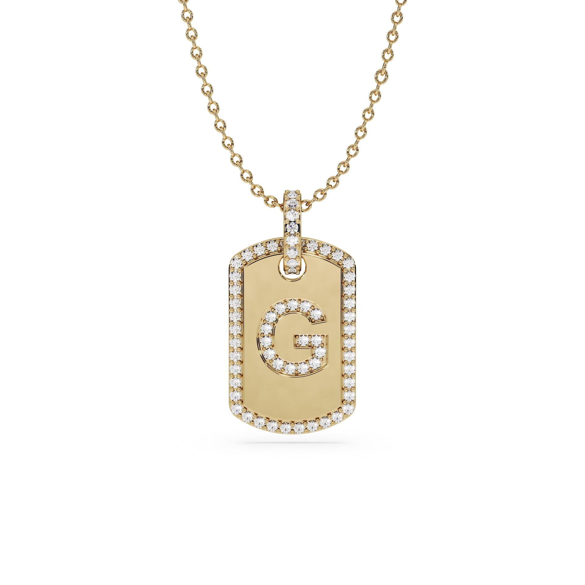 14K Yellow gold_Letter: G