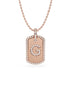 14K Rose gold_Letter: G