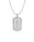 14K White gold_Letter: I