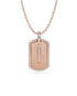 14K Rose gold_Letter: I