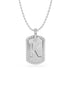 14K White gold_Letter: K