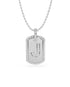 14K White gold_Letter: J