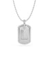 14K White gold_Letter: L