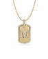14K Yellow gold_Letter: M