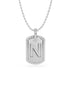 14K White gold_Letter: N