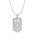 14K White gold_Letter: O