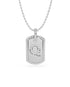 14K White gold_Letter: Q