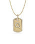 14K Yellow gold_Letter: Q