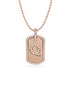 14K Rose gold_Letter: Q