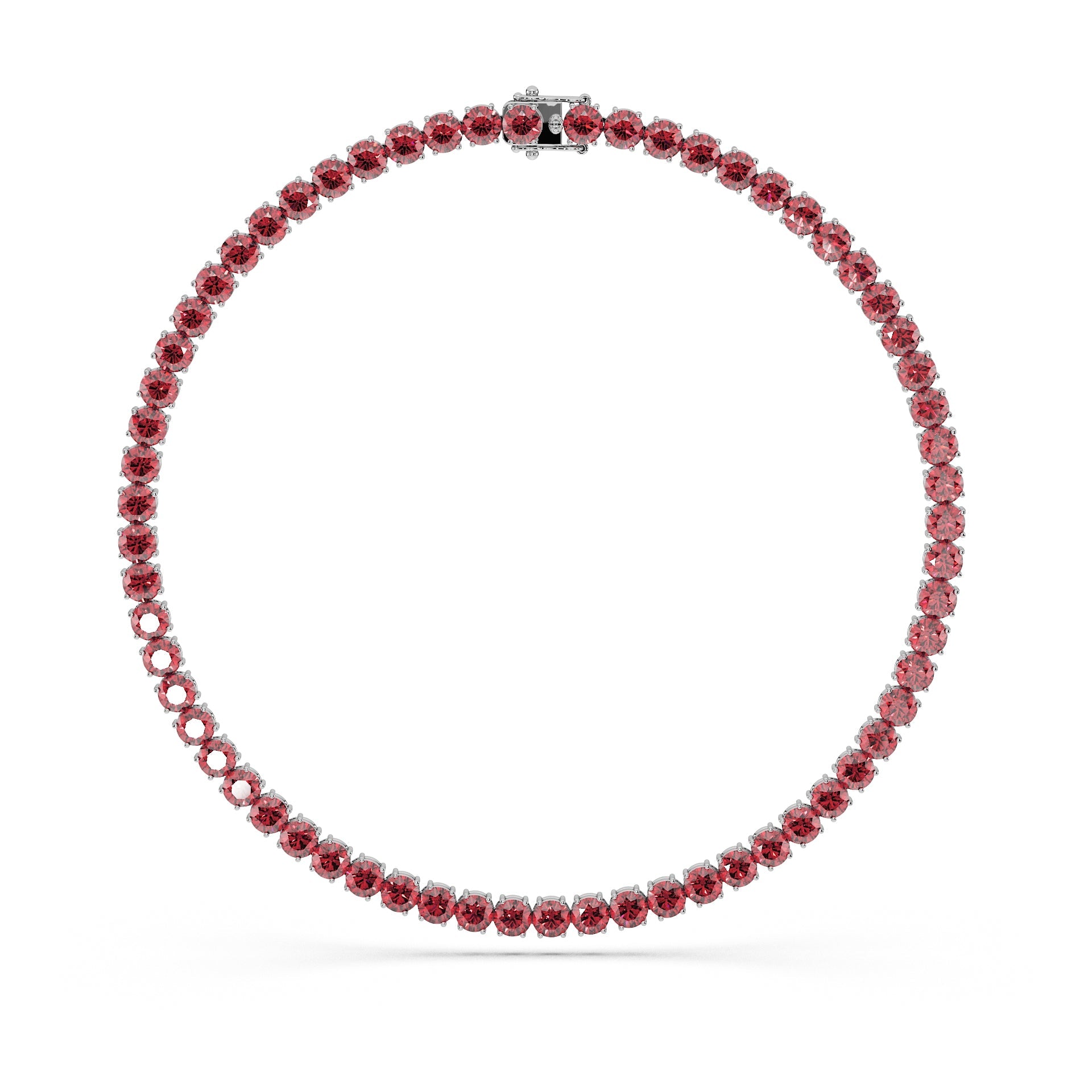 14K White gold_Royal Pink Diamond