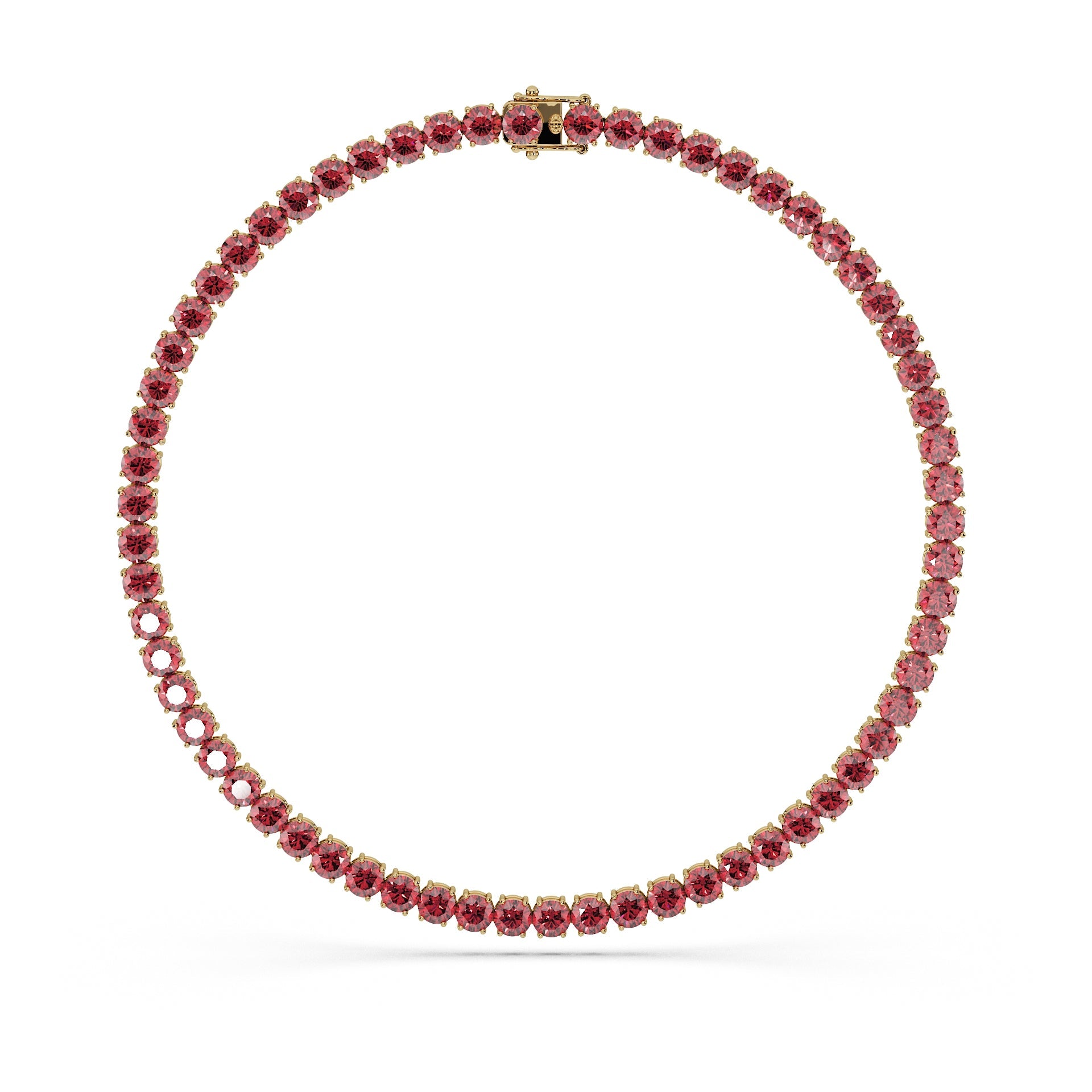 14K Yellow gold_Royal Pink Diamond