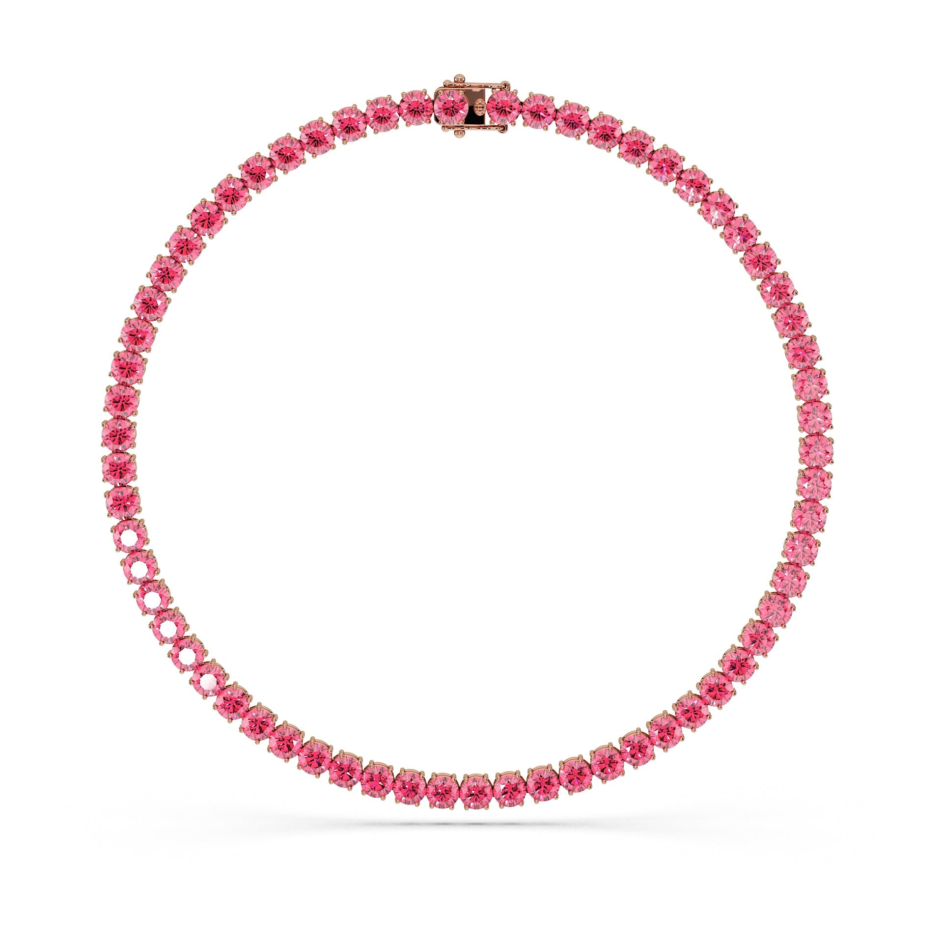 14K Rose gold_Vivid Pink Diamond