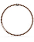 14K White gold_Brown Diamond