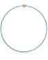 14K Rose gold_Ice Blue Diamond