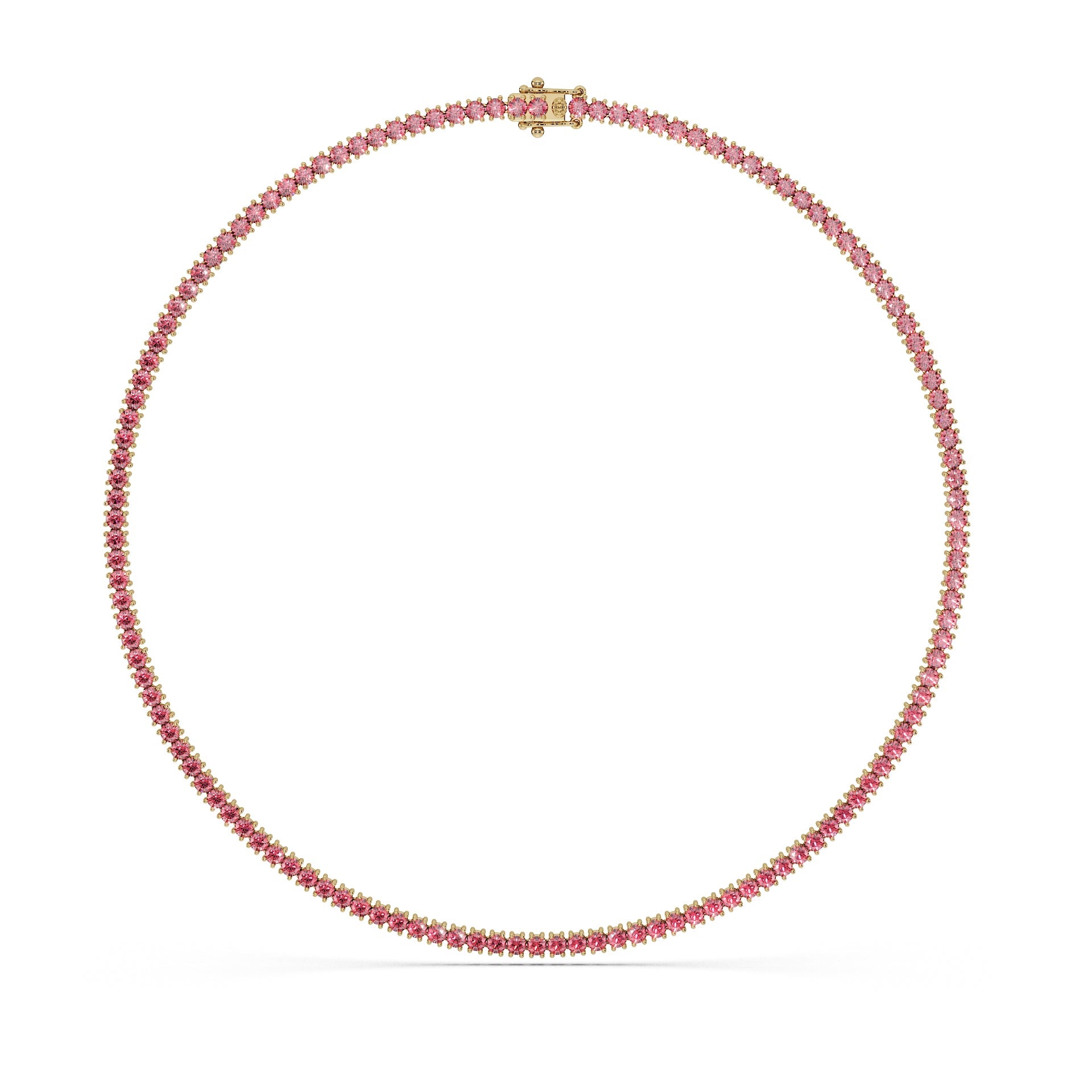 14K Yellow gold_Royal Pink Diamond