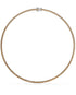 14K White gold_Brown Diamond