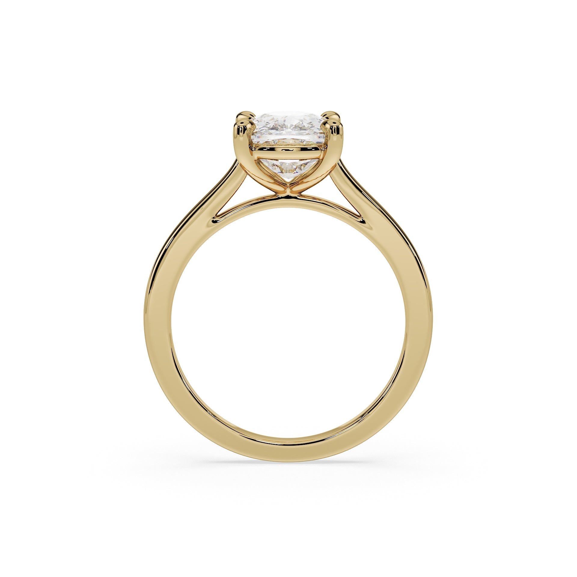 Elongated Cushion Cut Ring - Timeless Elegance Collection