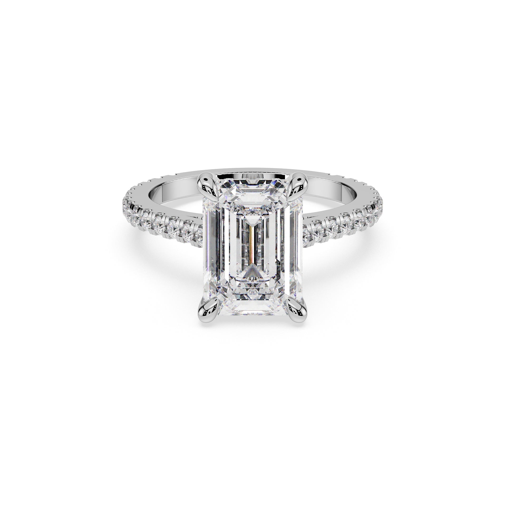 Emerald Cut Ring - Timeless Elegance Collection
