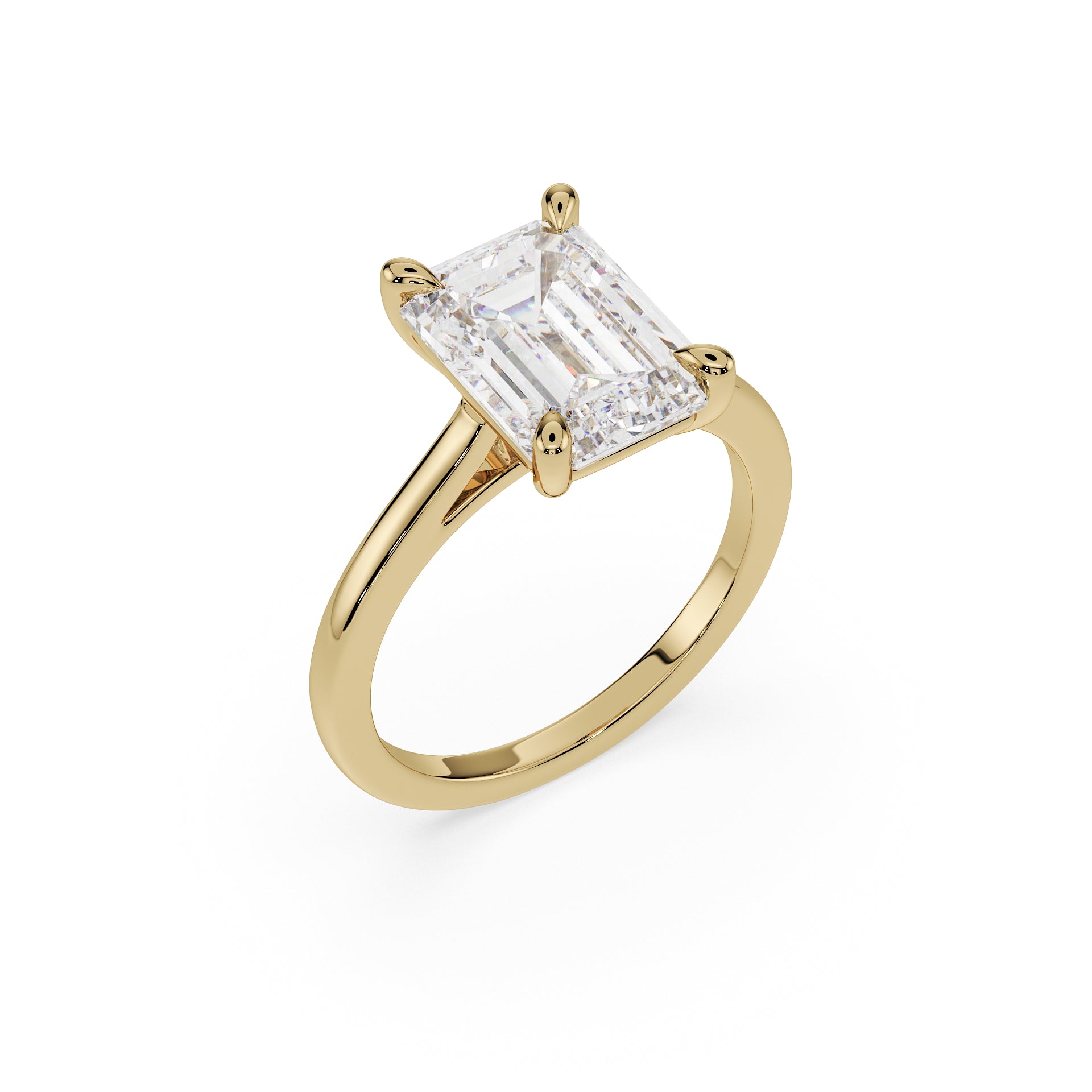 Emerald Cut Ring - Timeless Elegance Collection