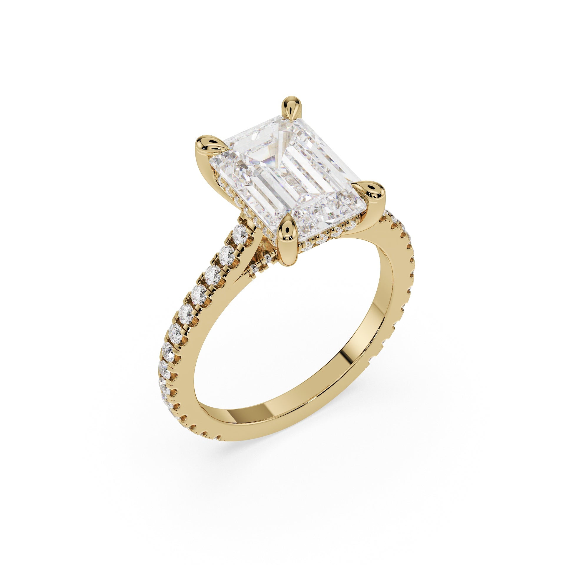 Emerald Cut Ring - Timeless Elegance Collection