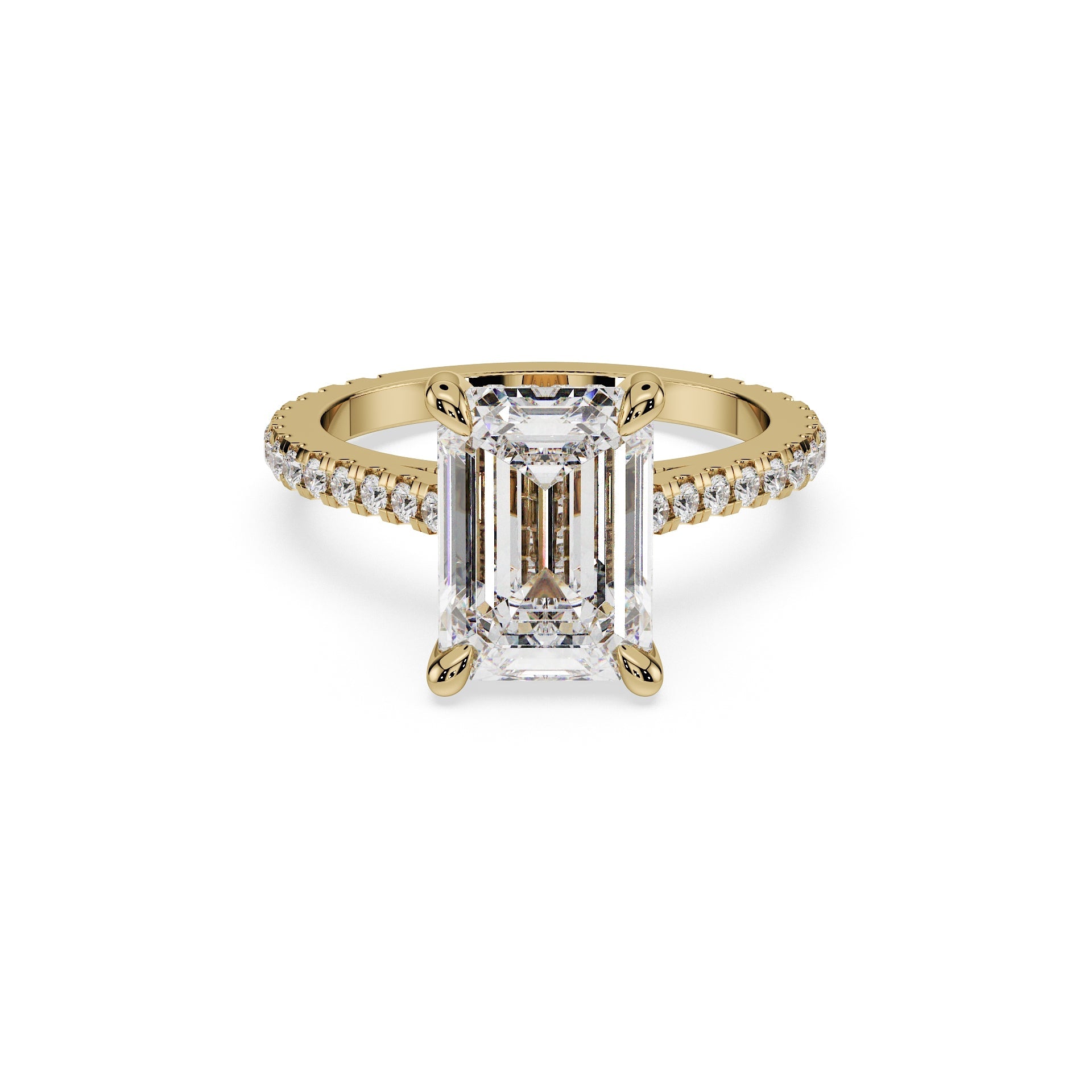 Emerald Cut Ring - Timeless Elegance Collection