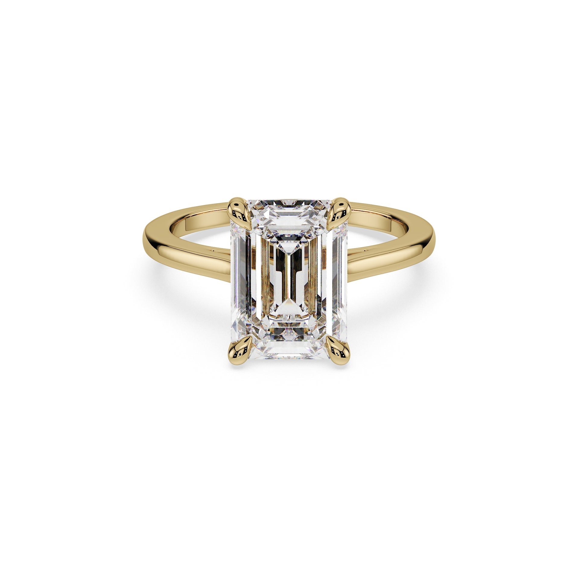 Emerald Cut Ring - Timeless Elegance Collection