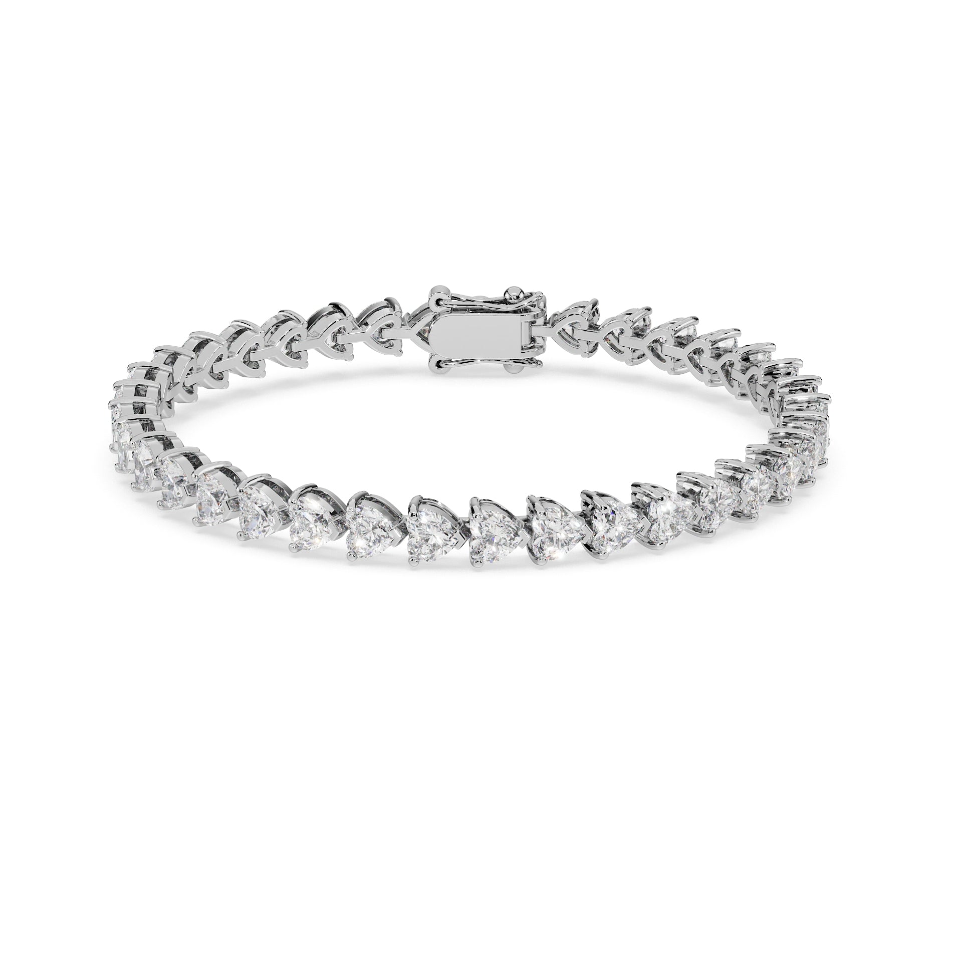 14K White gold