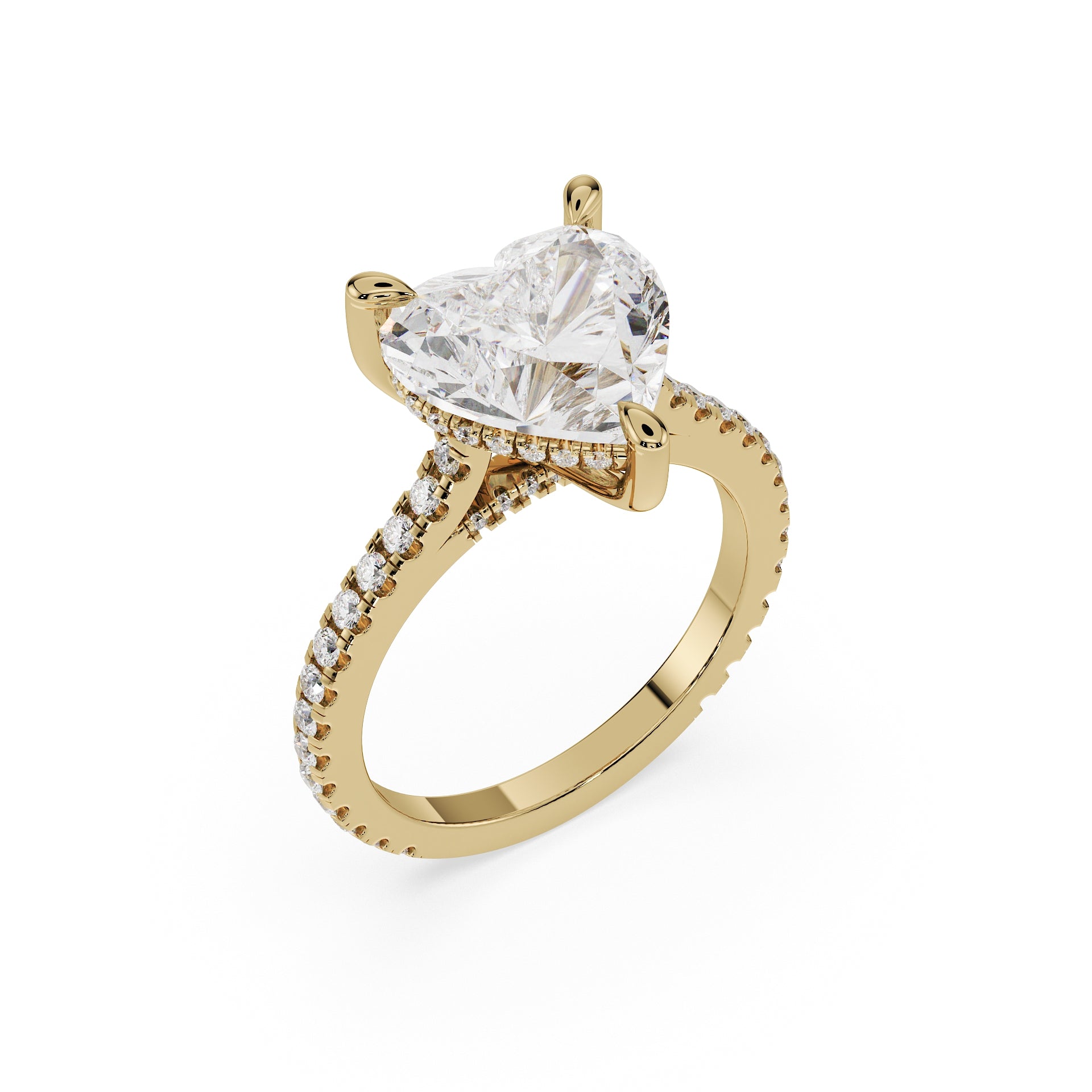 Heart Cut Ring - Timeless Elegance Collection