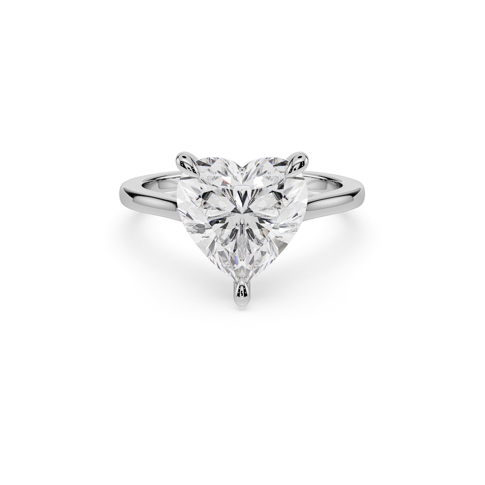 14K White gold