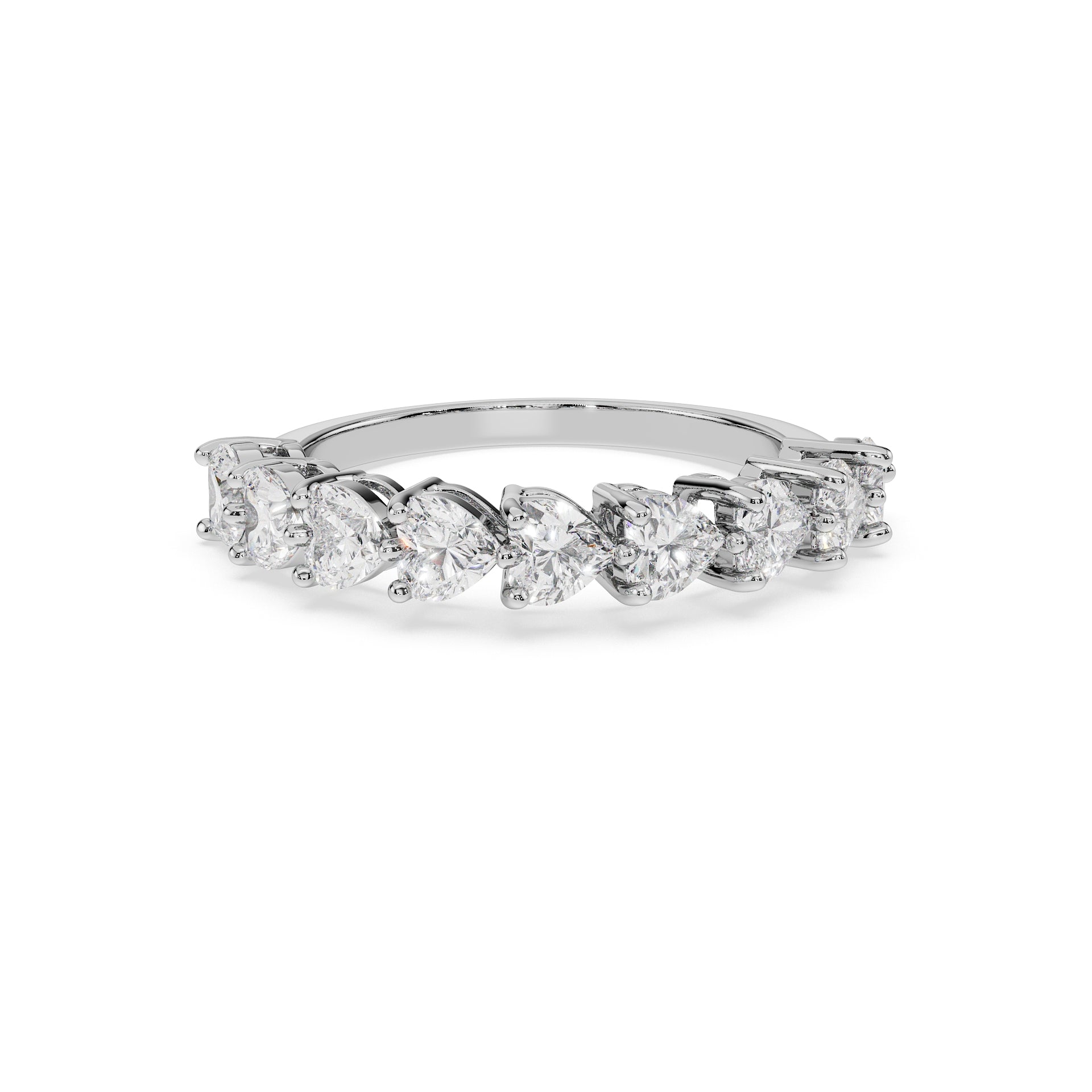 14K White gold