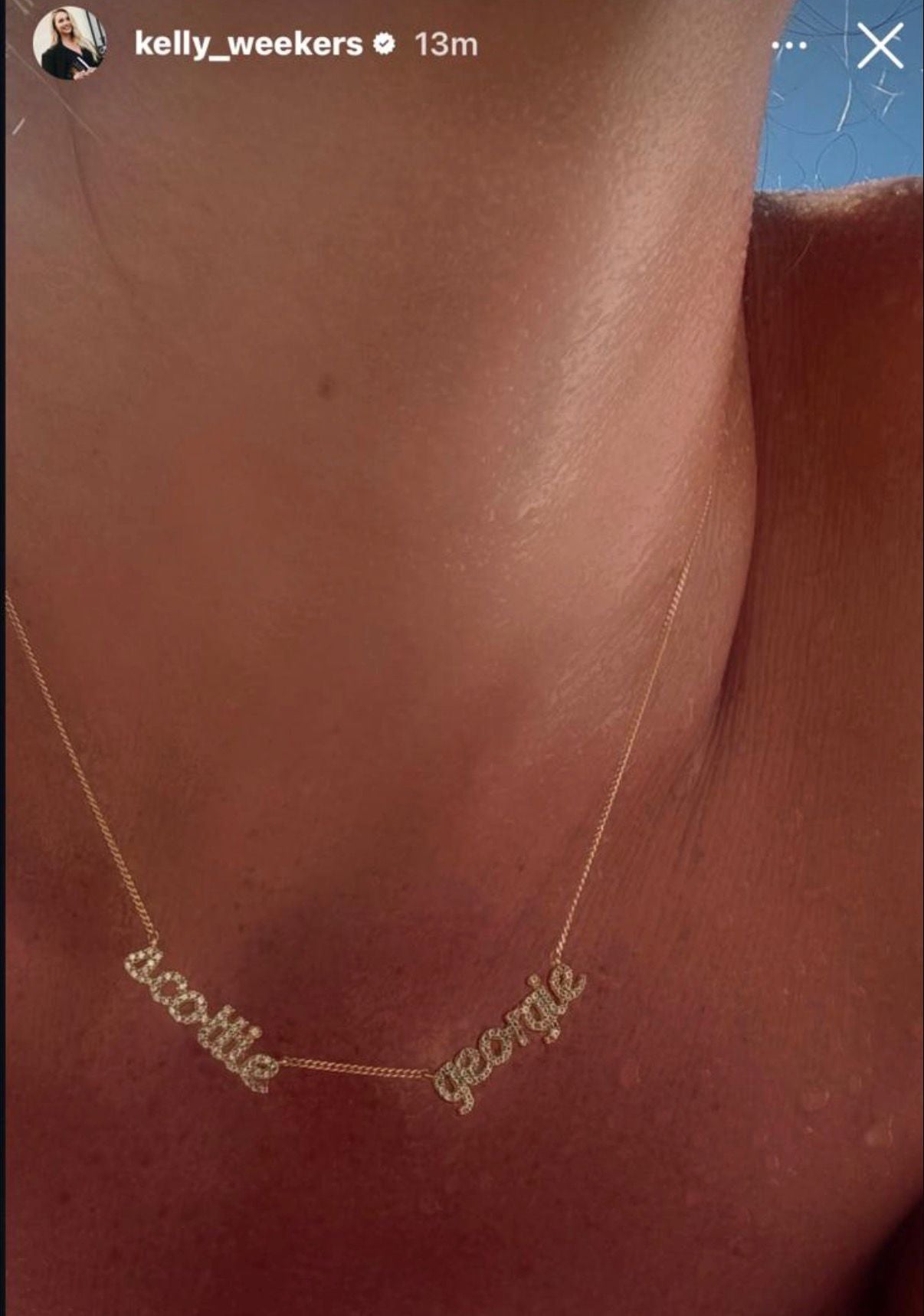 Personalized Diamond Name Necklace