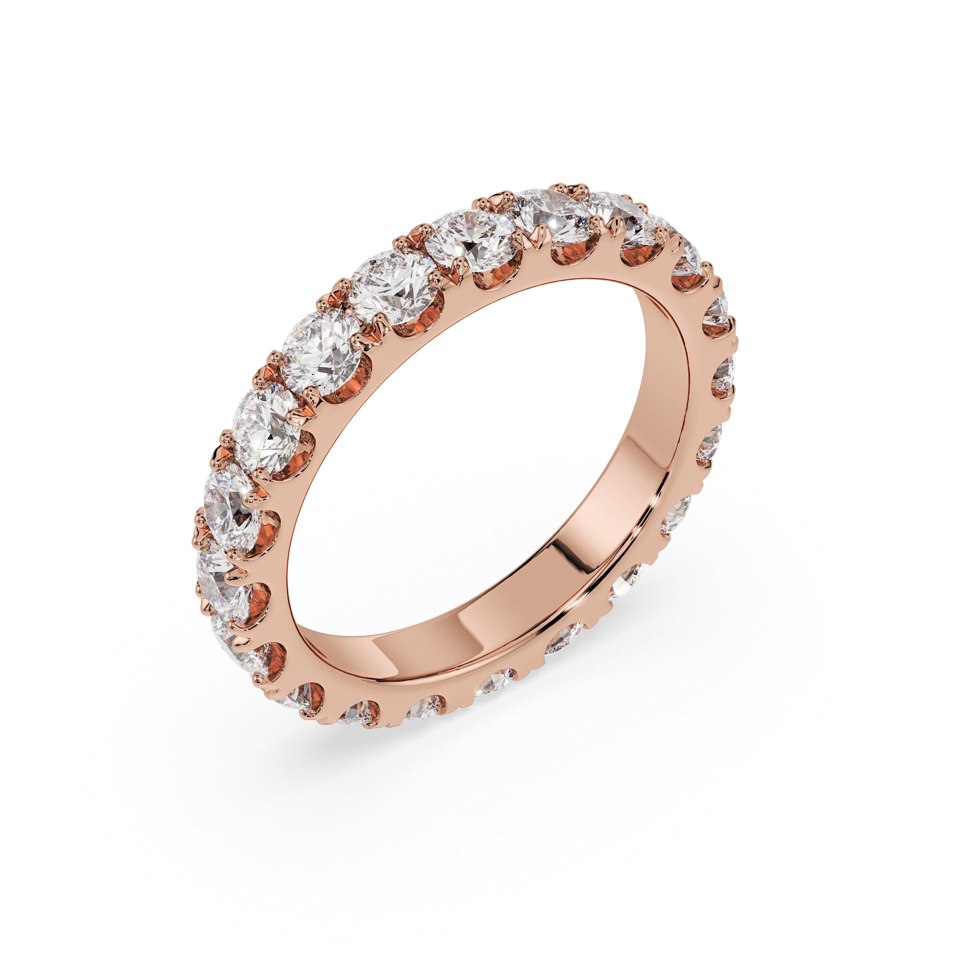 Large Full Eternity Diamond Ring