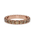 14K Rose gold_Brown Diamond