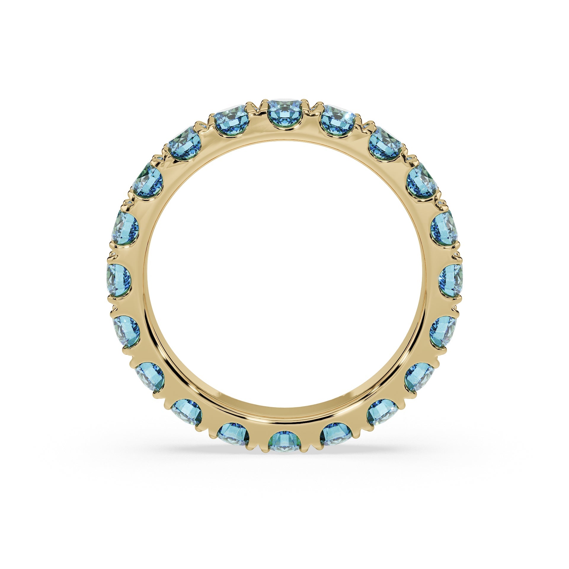 Large Full Eternity Diamond Ring