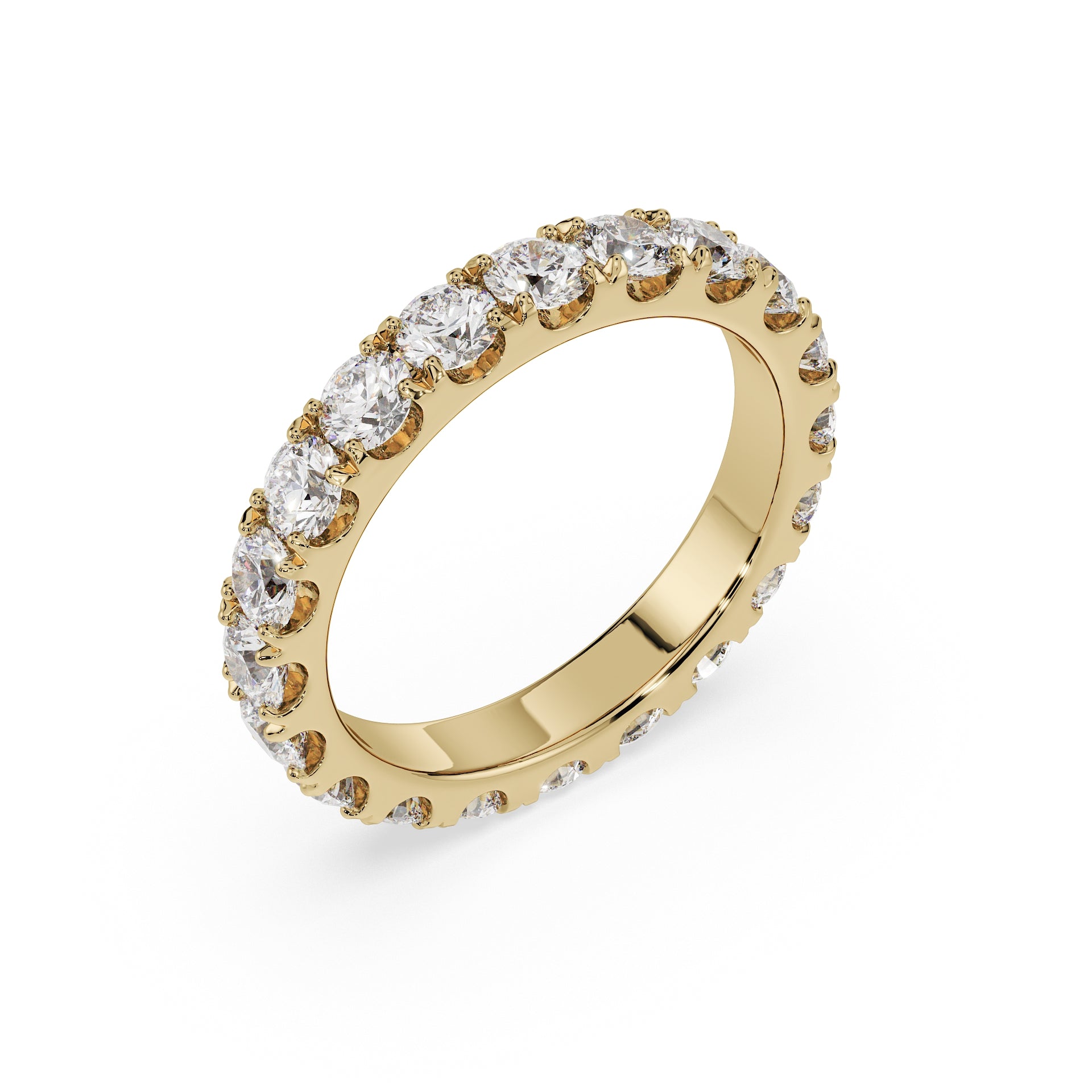 Large Full Eternity Diamond Ring