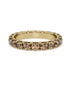 14K Yellow gold_Brown Diamond