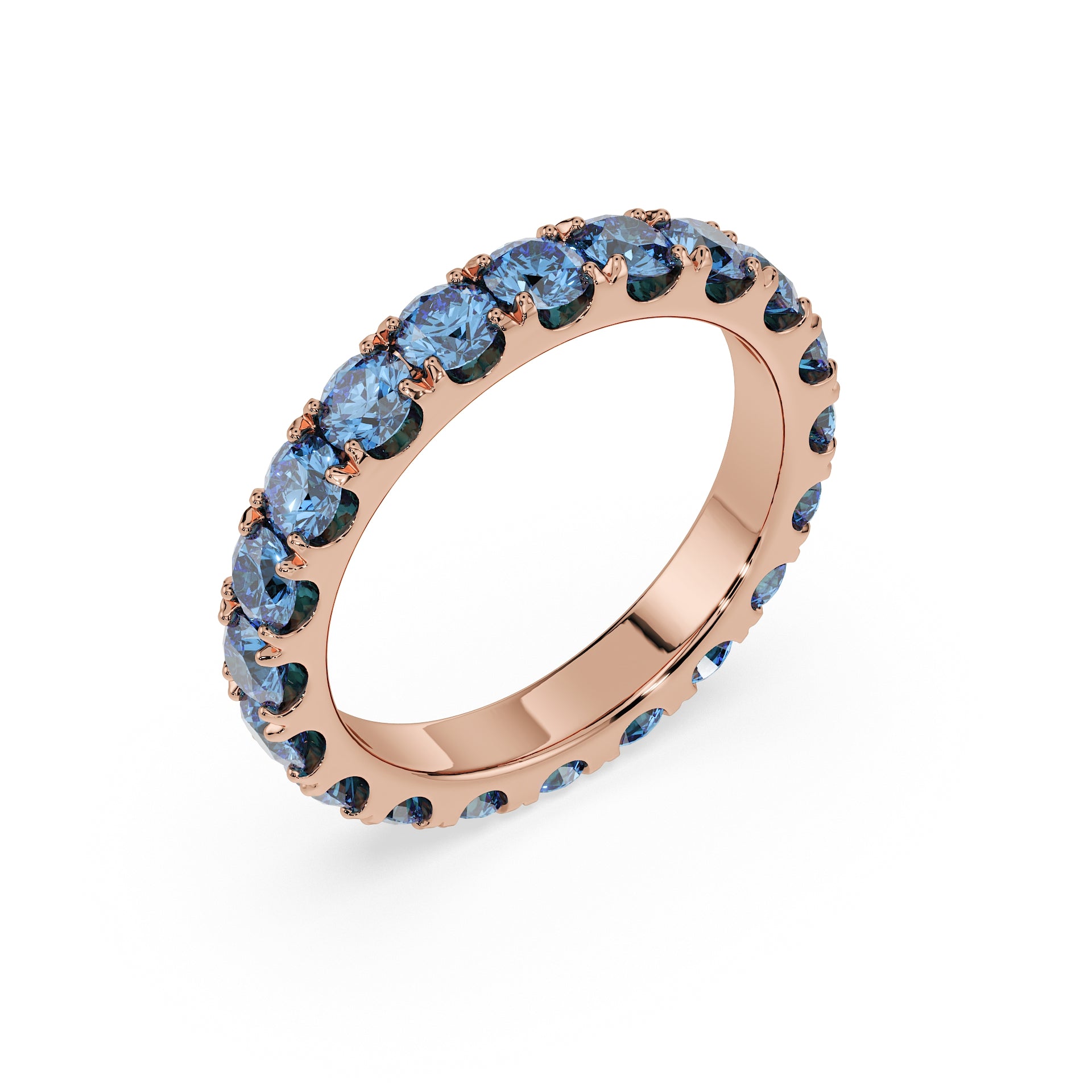 Large Full Eternity Diamond Ring