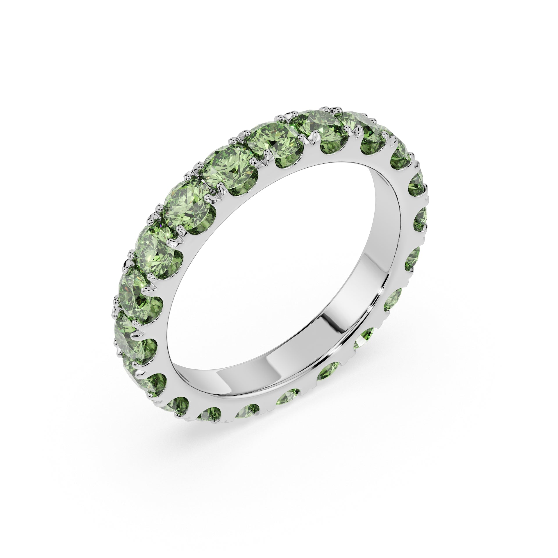 Large Full Eternity Diamond Ring