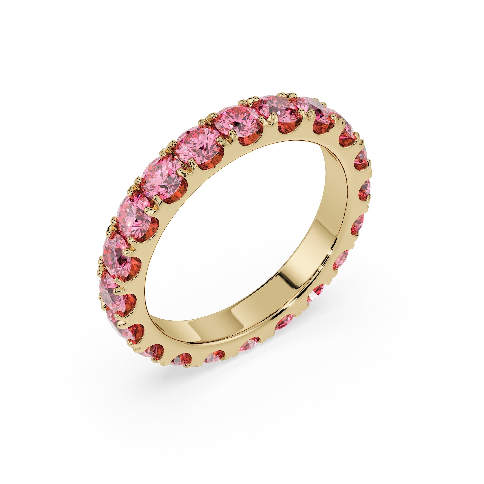 Large Full Eternity Diamond Ring