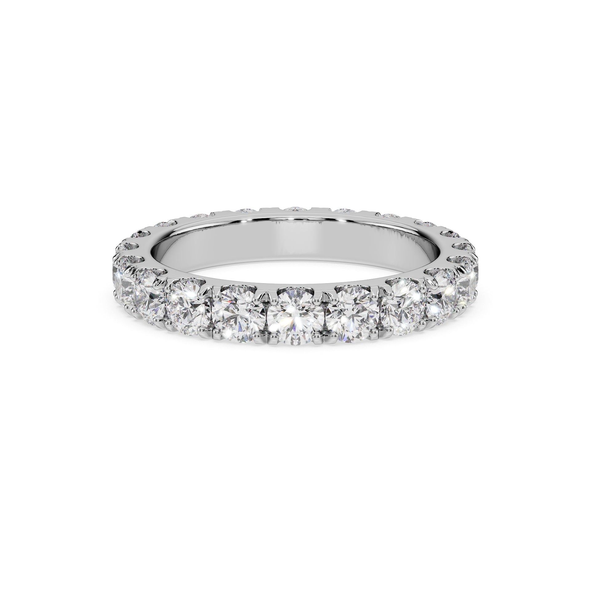 14K White gold_Classic (White) Diamond