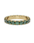14K Yellow gold_Royal Green Diamond