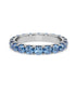 14K White gold_Royal Blue Diamond